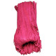 Pelote de 50 g de raphia végétal fuchsia