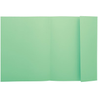 Paquet de 100 chemises 1 rabat 160g 24x32 cm vert clair 