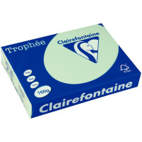 Paquet de 250 feuilles de papier 160g de format A4 vert TROPHEE CLAIREFONTAINE 