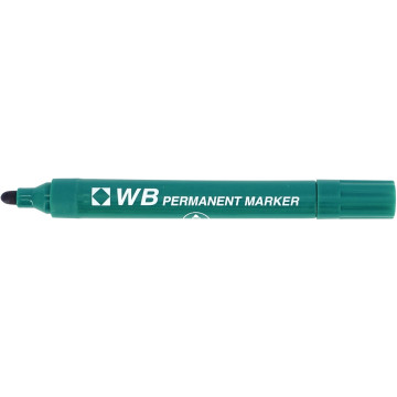 Marqueur permanent WB pointe ogive vert