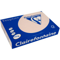 Paquet de 250 feuilles de papier 160g de format A4 saumon TROPHEE CLAIREFONTAINE 