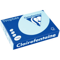 Paquet de 250 feuilles de papier 160g de format A4 bleu alizé TROPHEE CLAIREFONTAINE 