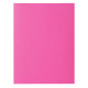 Paquet de 100 sous-chemises 80g ROCK"S format 22x31 cm rose 