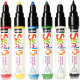 Set de 6 marqueurs gouache coloris basiques 