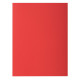 Paquet de 100 sous-chemises 80g ROCK"S format 22x31 cm rouge