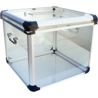 Urne de vote officielle avec compteur 40x40x35cm 1200 bulletins 