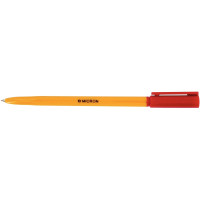 Stylo bille Micron pointe fine 0,7mm rouge 