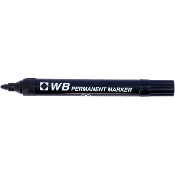 Marqueur permanent WB pointe ogive noir