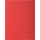 Paquet de 10 chemises 210 g ROCK"S 220 format 24x32 cm rouge