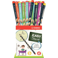 Godet de 36 crayons graphite Easygraph 30 droitiers + 6 gauchers 