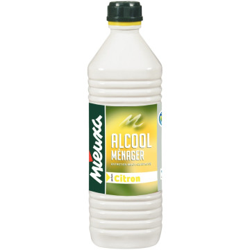 Bouteille alcool ménager Citron 1L