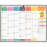 Calendrier tendance mini 21 x 26,5 cm 