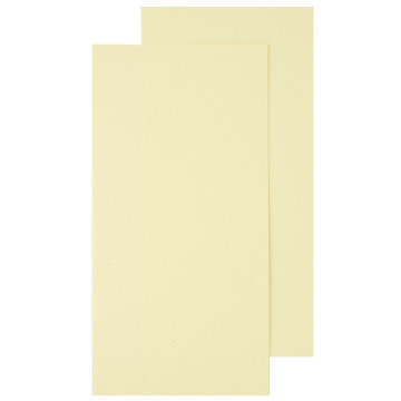 Paquet de 25 cartes Pollen Clairefontaine format 106x 213mm 210g ivoire