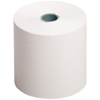 Paquet de 10 bobines comptables de papier blanc thermique 57 x 60 mm, longueur 45 m, pour terminal de paiement électronique sans