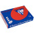 Paquet de 250 feuilles de papier 160g de format A3 rouge groseille TROPHEE CLAIREFONTAINE