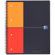 Cahier à reliure intégrale Activebook 160 pages, format A4+, quadrillé 5x5 