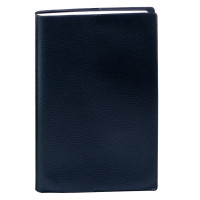 Agenda semainier de bureau classique 16 x 16 cm noir 