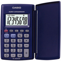 Calculatrice de poche CASIO 8 chiffres HL820VER 