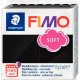 Bloc de pâte à modeler Fimo Soft 57 grammes noir