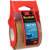 Rouleau polypropylène havane sur dévidoir 50 mmx20,3 m 