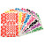 Pochette de 1 200 gommettes adhésives format triangles assortis