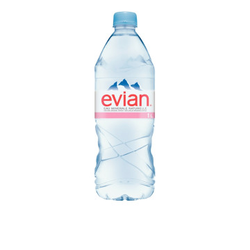 Pack de 12 bouteilles 100cl EVIAN