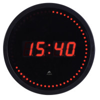 Horloge murale LED 