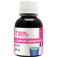 Lot de 5 flacons 27ml de colorant liquide pour bougies 