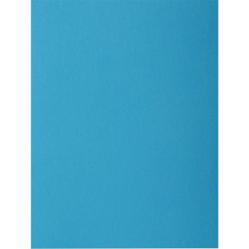 Paquet de 50 chemises 2 rabats 210g ROCK"S 220 format 24x32 cm bleu