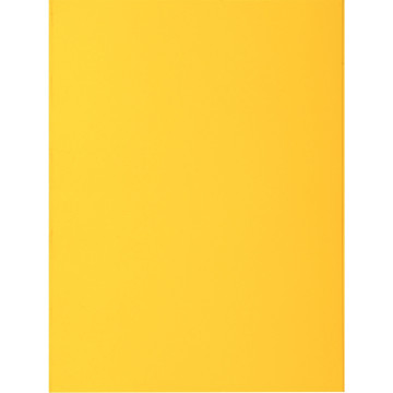 Paquet de 50 chemises 2 rabats 210g ROCK"S 220 format 24x32 cm jaune citron