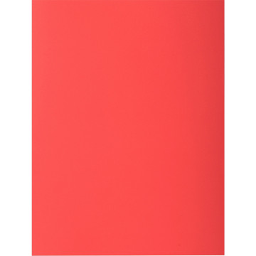 Paquet de 50 chemises 2 rabats 210g ROCK"S 220 format 24x32 cm rouge