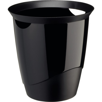 Corbeille à papier TREND 16 litre noir