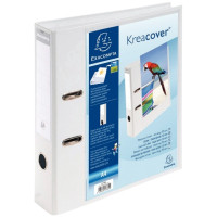 Classeur à levier personnalisable Kreakover, dos 7 cm, blanc 