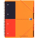 Cahier-trieur à reliure intégrale ORGANISERBOOK format A4+, ligné 6 mm