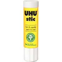 Bâton de colle blanche en stick grand modèle UHU 21 g 