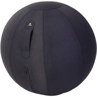 Ballon d'assise ergonomique noir 