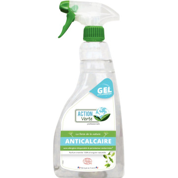 Pulvérisateur 750 ml gel nettoyant anticalcaire