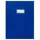 Paquet de 10 protèges-cahier épaisseur 21/100ème 21x29,7cm PVC bleu