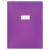Paquet de 10 protèges-cahier épaisseur 21/100ème 24x32cm PVC violet