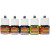 Set de 5 flacons 45ml d'encre à dessiner végétale,  couleurs secondaires