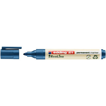 Marqueur permanent Ecoline ogive bleu