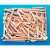 Paquet de 200 bâtonnets rectangulaires, longueurs assorties
