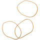 Sac de 1 kg de bracelets blonds 80 mm