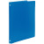 Classeur en polypropylène opaque, pour format A4, 4 anneaux ronds diamètre 15 mm, dos 20 mm, couleurs assorties