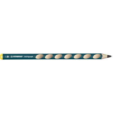 Crayon graphite Stabilo Easygraph B gaucher