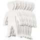 Kit de 24 grandes silhouettes d'enfants 