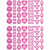 Pochette de 2200 gommettes formes pierres précieuses adhésives repositionnables