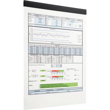 Sachet de 5 barres d'affichage adhésif Durafix Rail 210mm