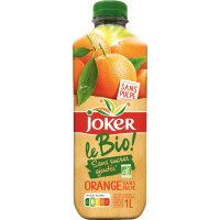 Bouteille nectar orange JOKER BIO 1L 