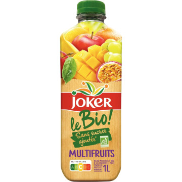 Bouteille nectar multifruits JOKER BIO 1L